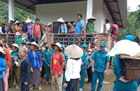 Sơ tán khẩn cấp 216 nhân khẩu vì vết nứt khổng lồ trên núi Gò Oát