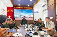 Khẩn trương khắc phục sự cố tràn dầu ở Quảng Ngãi