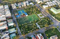 Quảng Ngãi: Dự án 15 năm chưa xong, đất công viên biến thành sân tennis