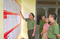 Công an Quảng Ngãi tập trung bảo đảm an ninh, an toàn tuyệt đối cho ngày bầu cử