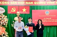 TAND huyện Hóc Môn có tân Phó Chánh án