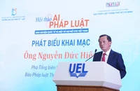 Đang diễn ra hội thảo 'AI và Pháp luật: Kinh nghiệm quốc tế và một số gợi mở cho Việt Nam'