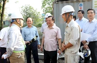 Hà Nội đang thay một nhà thầu dự án hệ thống xử lý nước thải Yên Xá do thi công chậm
