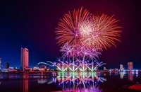 ‘Lộ diện’ sân khấu hoành tráng của Lễ hội pháo hoa quốc tế Đà Nẵng 2024