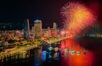 Sân khấu lễ hội pháo hoa quốc tế Đà Nẵng 2025 lớn chưa từng có