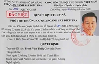 Truy nã đặc biệt Trịnh Văn Thái trong đường dây lừa đảo của TikToker Mr. Pips