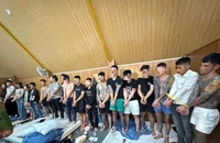 28 nam, nữ thanh niên sử dụng ma túy trong tiệc sinh nhật