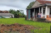 Đạn pháo sót lại sau chiến tranh bất ngờ phát nổ ở ruộng lúa