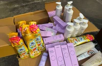 100 cảnh sát phối hợp triệt phá đường dây mua bán mỹ phẩm giả liên tỉnh