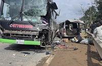 Tai nạn ô tô làm 2 người tử vong, 2 người bị thương