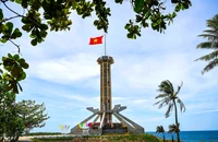 Đặc khu Cồn Cỏ rực rỡ cờ hoa, sẵn sàng cho ngày bầu cử