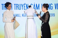 Chiếc áo dài giúp H'hen Nie truyền cảm hứng đến mọi người