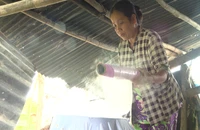 Chuyến xe nhân ái: Hỗ trợ bà con nghèo ở làng nghề bánh tráng Cù Lao Mây