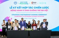 Pharmacity ký hợp tác chiến lược 4 bên: Chung tay vì sức khỏe trẻ em Việt Nam