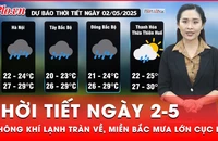 Thời tiết ngày 2-5: Mưa giông, lốc, sét, mưa đá xảy ra tại Bắc Bộ và Bắc Trung Bộ