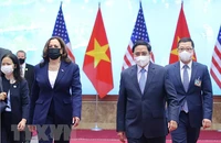 Thủ tướng Phạm Minh Chính tiếp Phó Tổng thống Hoa Kỳ Kamala Harris
