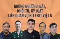 Những người bị bắt, khởi tố, kỷ luật liên quan vụ kit test Việt Á