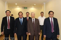 Tổng Bí thư dự hội nghị toàn quốc về phát triển vùng Đồng bằng sông Cửu Long