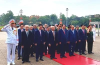 Lãnh đạo Đảng, Nhà nước vào Lăng viếng Chủ tịch Hồ Chí Minh