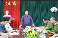 Ông Khuất Việt Hùng phát biểu tại buổi làm việc. Ảnh: VGP