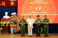Bộ Công an bổ nhiệm nhân sự mới cho Công an Bình Phước