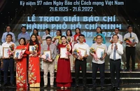 Báo Pháp Luật TP.HCM đoạt 8 giải báo chí TP.HCM