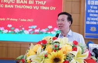 Thường trực Ban Bí thư Võ Văn Thưởng: Long An cần đẩy mạnh xây dựng, chỉnh đốn đảng