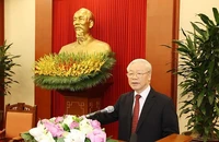 Tổng Bí thư gặp mặt 80 đại biểu dự Đại hội XI của Hội Chữ thập đỏ Việt Nam