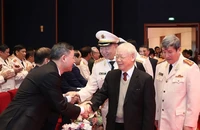 Tổng Bí thư dự lễ Kỷ niệm 75 năm Ngày học tập, thực hiện Sáu điều Bác Hồ dạy