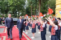 Thủ tướng Phạm Minh Chính chủ trì lễ đón và hội đàm với Thủ tướng Luxembourg