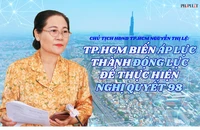 Chủ tịch HĐND TP.HCM Nguyễn Thị Lệ: TP.HCM biến áp lực thành động lực mạnh mẽ để thực hiện Nghị quyết 98