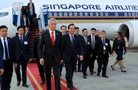 Thủ tướng Singapore Lý Hiển Long đến Hà Nội, bắt đầu thăm chính thức Việt Nam