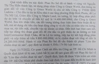 1 phó giám đốc công ty về bất động sản ở TP.HCM bị truy nã