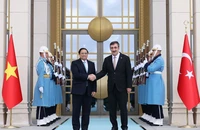 Chùm ảnh: Lễ đón Thủ tướng Phạm Minh Chính thăm chính thức Thổ Nhĩ Kỳ