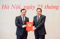 Ông Bùi Thế Cử được bổ nhiệm làm trợ lý Chủ tịch Quốc hội Vương Đình Huệ