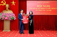 Bí thư Bình Thuận Dương Văn An làm Bí thư Vĩnh Phúc