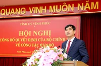 Ông Dương Văn An được phê chuẩn làm Trưởng Đoàn đại biểu Quốc hội Vĩnh Phúc