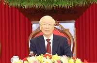 Tổng Bí thư Nguyễn Phú Trọng điện đàm với Tổng thống Liên bang Nga Vladimir Putin