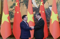 Chủ tịch Quốc hội Vương Đình Huệ hội kiến Tổng Bí thư, Chủ tịch nước Tập Cận Bình 