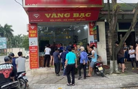 Vừa xảy ra vụ cướp tiệm vàng ở Phú Thọ
