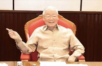 Tổng Bí thư Nguyễn Phú Trọng chủ trì cuộc họp lãnh đạo chủ chốt