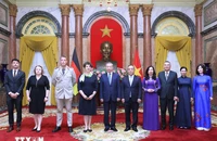 Chùm ảnh Tổng Bí thư, Chủ tịch nước Tô Lâm tiếp Đại sứ các nước trình Quốc thư