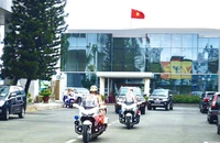 Những câu chuyện nghề của lực lượng CSGT tuần tra - dẫn đoàn TP.HCM
