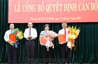 Nhân sự tuần qua: Điều động, bổ nhiệm, chuẩn y nhân sự chủ chốt nhiều bộ, ngành ở Trung ương