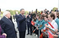 Tổng thống Ireland chủ trì Lễ đón chính thức Tổng Bí thư, Chủ tịch nước Tô Lâm
