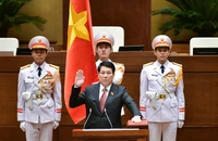 Lãnh đạo các nước chúc mừng Chủ tịch nước Lương Cường
