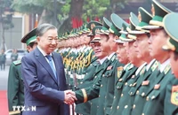 Tổng Bí thư Tô Lâm thăm, làm việc tại Bộ Tư lệnh Bộ đội Biên phòng