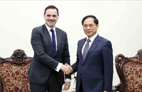 Phó Thủ tướng, Bộ trưởng Ngoại giao Bùi Thanh Sơn tiếp Bộ trưởng Pháp Laaurent Saint-Martin