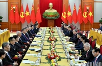 Tổng Bí thư Tô Lâm hội đàm với Tổng Bí thư, Chủ tịch nước Trung Quốc Tập Cận Bình