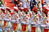 Toàn cảnh buổi tổng duyệt diễu binh, diễu hành cấp Nhà nước chào mừng đại lễ 30-4 ở TP.HCM
